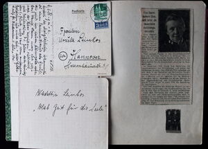 Leinhos, Ursula Tagebuch Nr.25 März 1952 22.06.1957 Cover